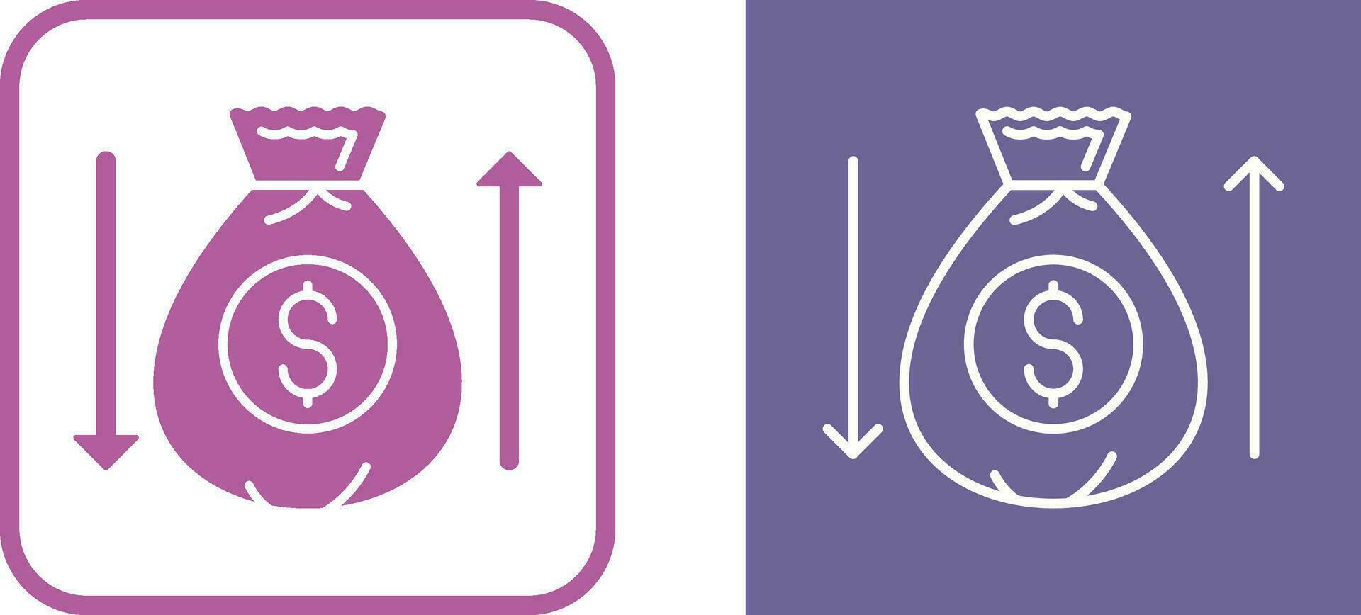 Money Bag Vector Icon