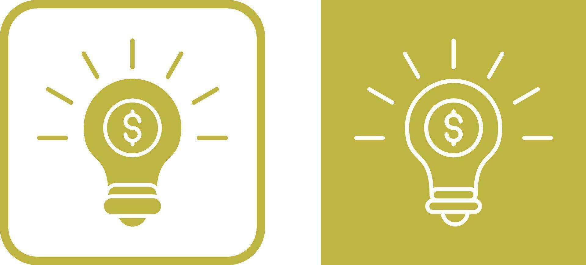 Light Bulb Vector Icon