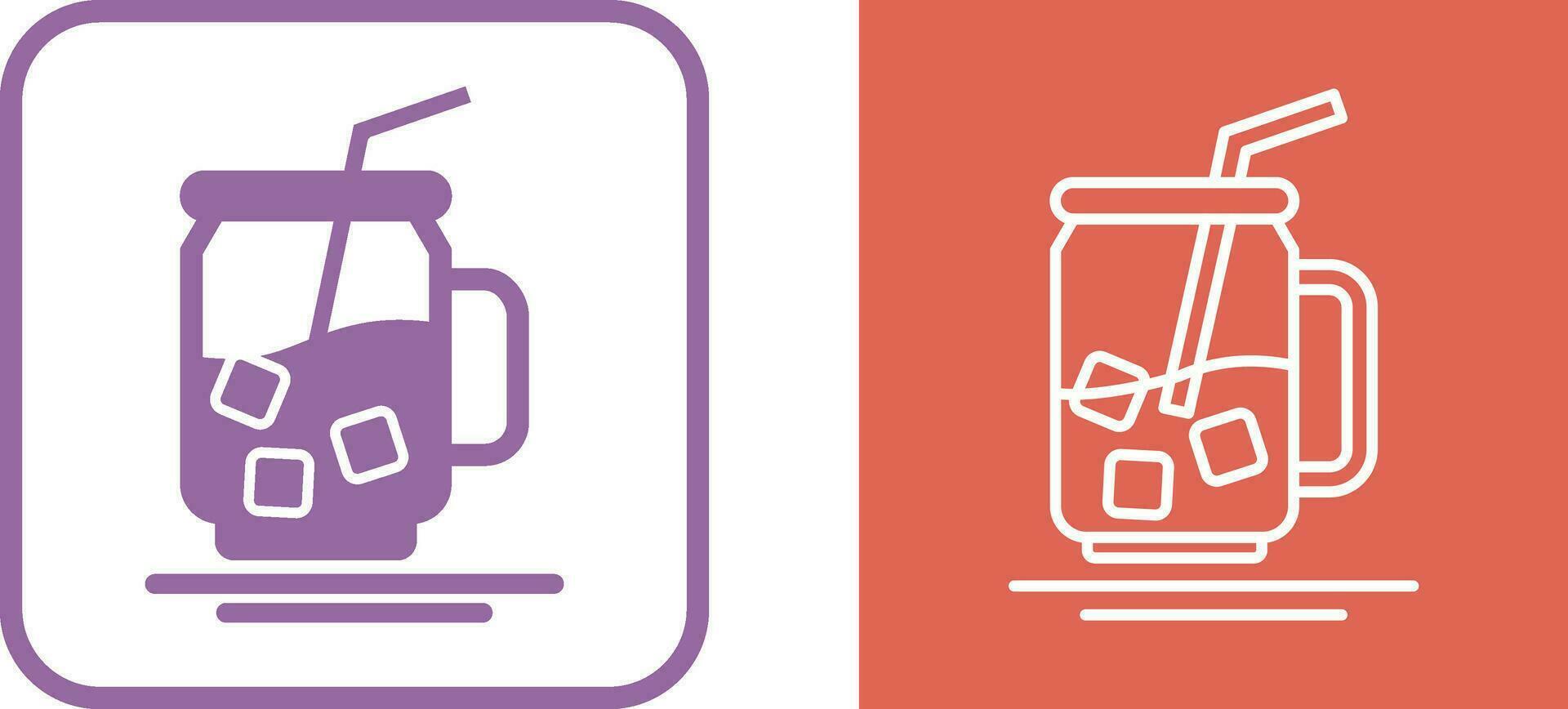 Iced Tea Vector Icon