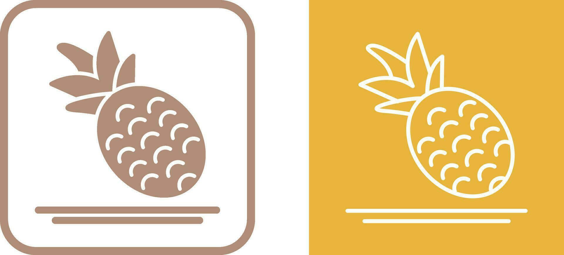 Pineapple Vector Icon