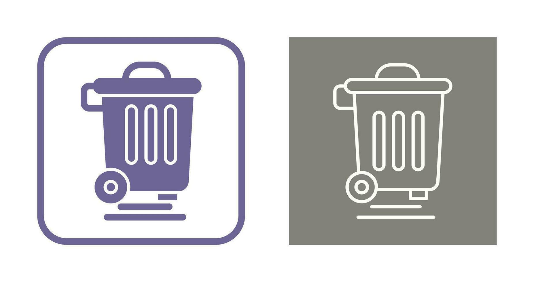 Dustbin Vector Icon