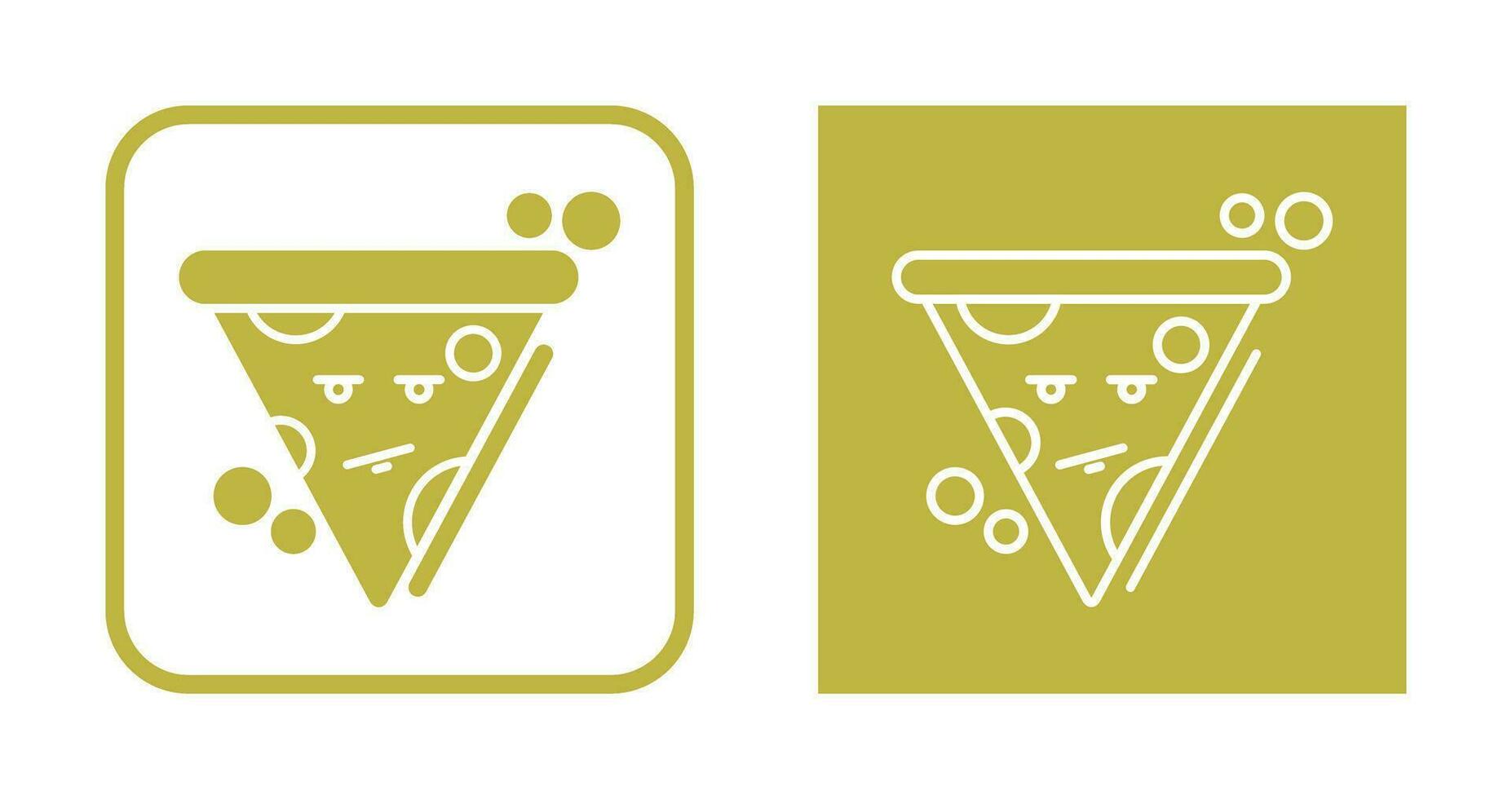 icono de vector de pizza