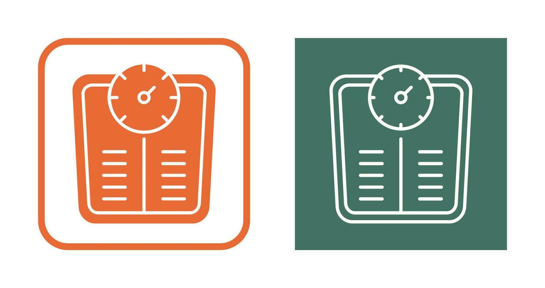 Weight Scale Vector Icon