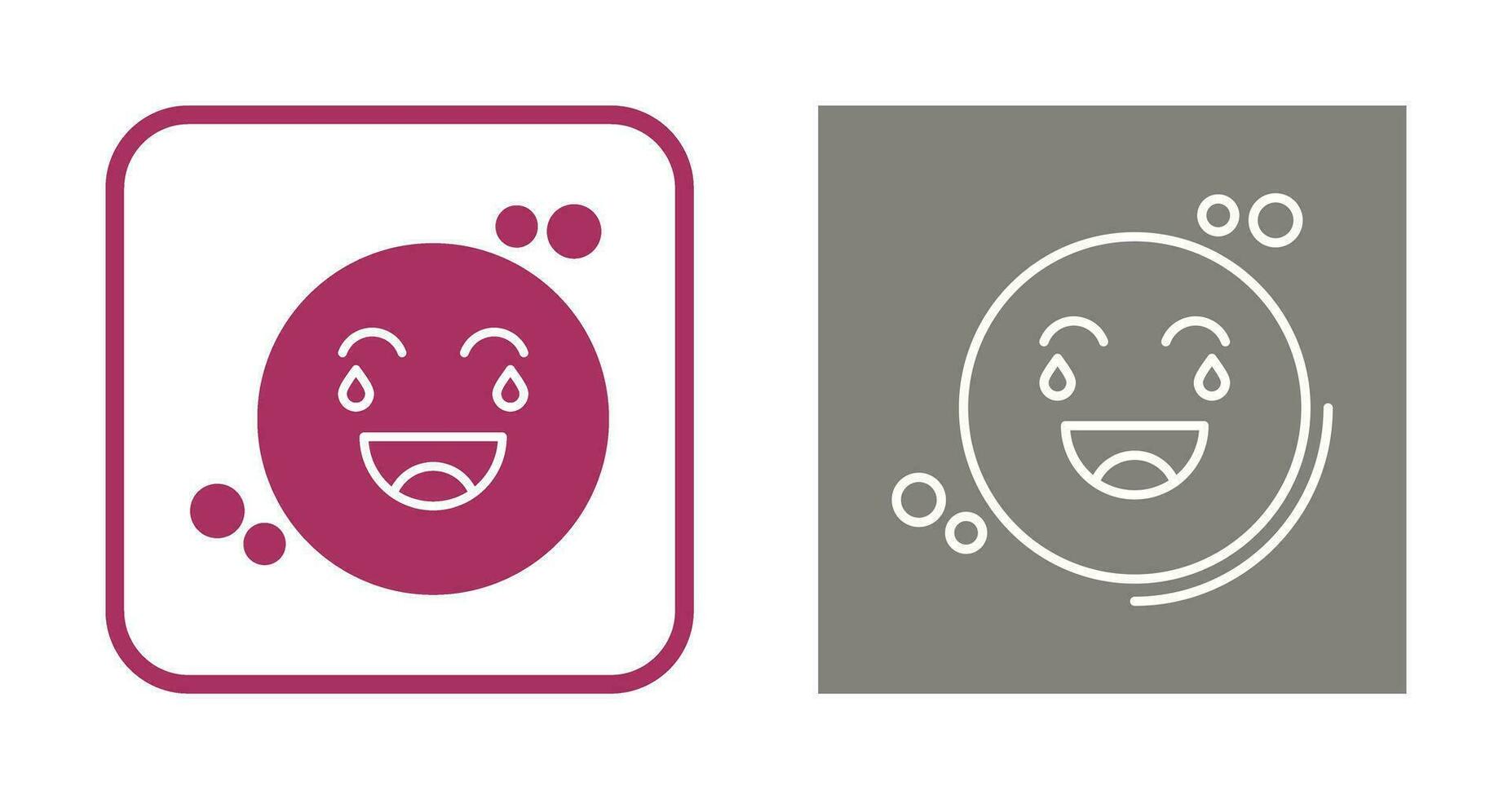 Loughing Vector Icon