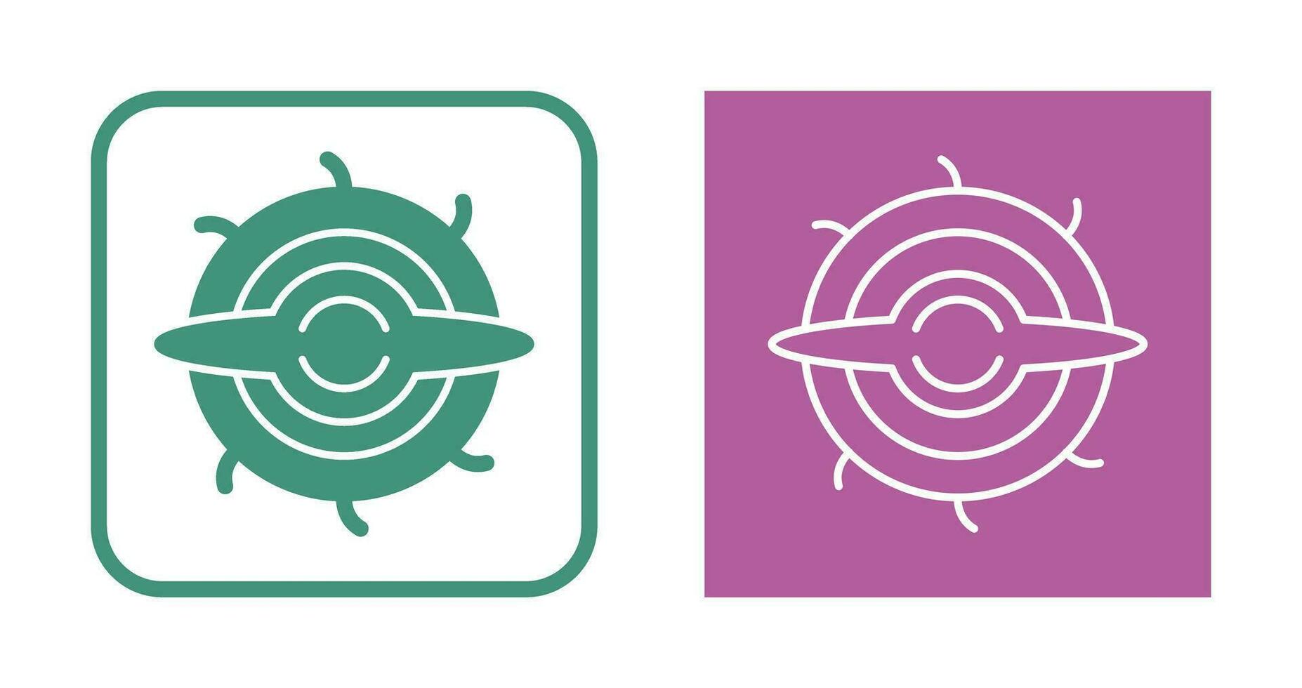Black Hole Vector Icon