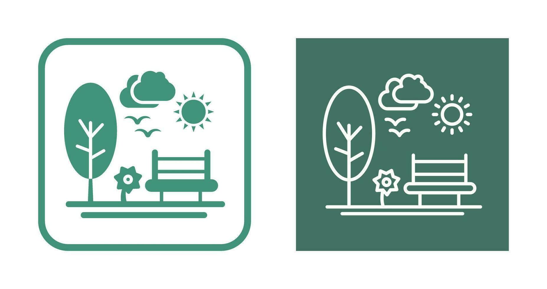 Park Vector Icon