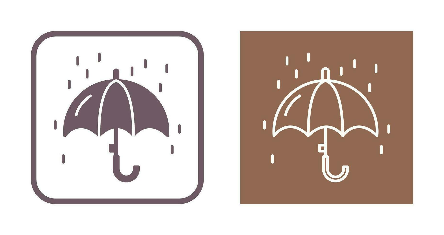 icono de vector de lluvia