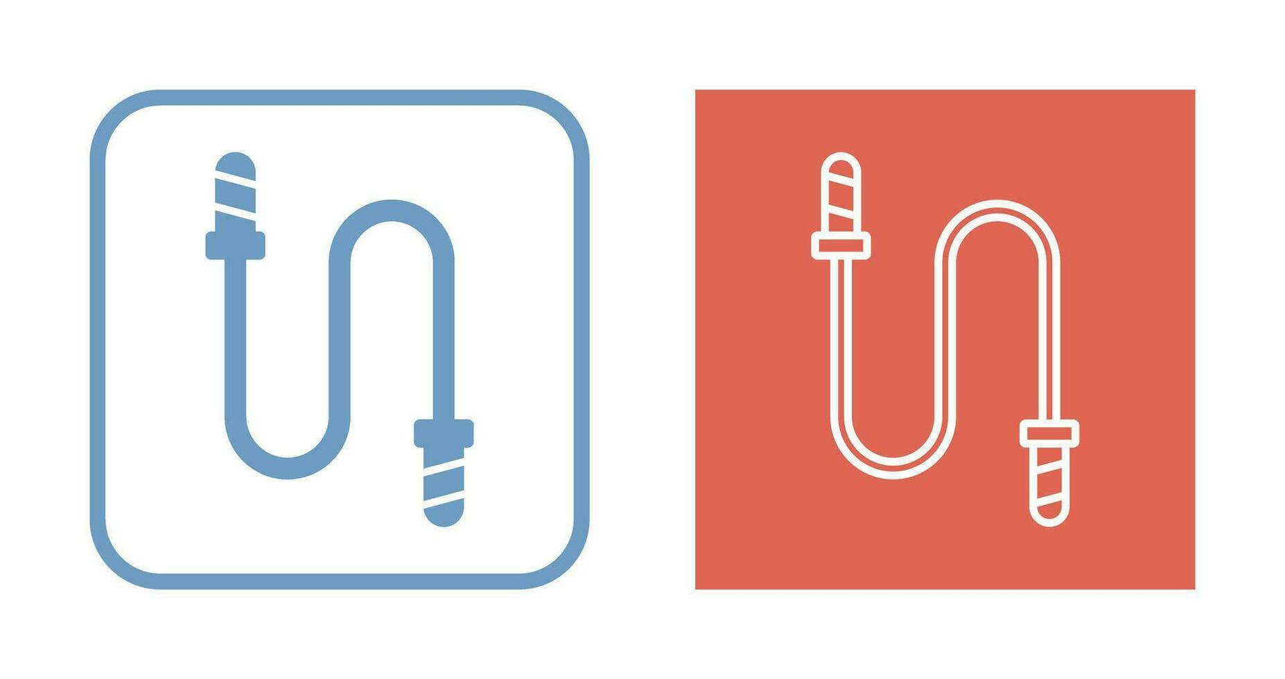 Jumping Rope Vector Icon