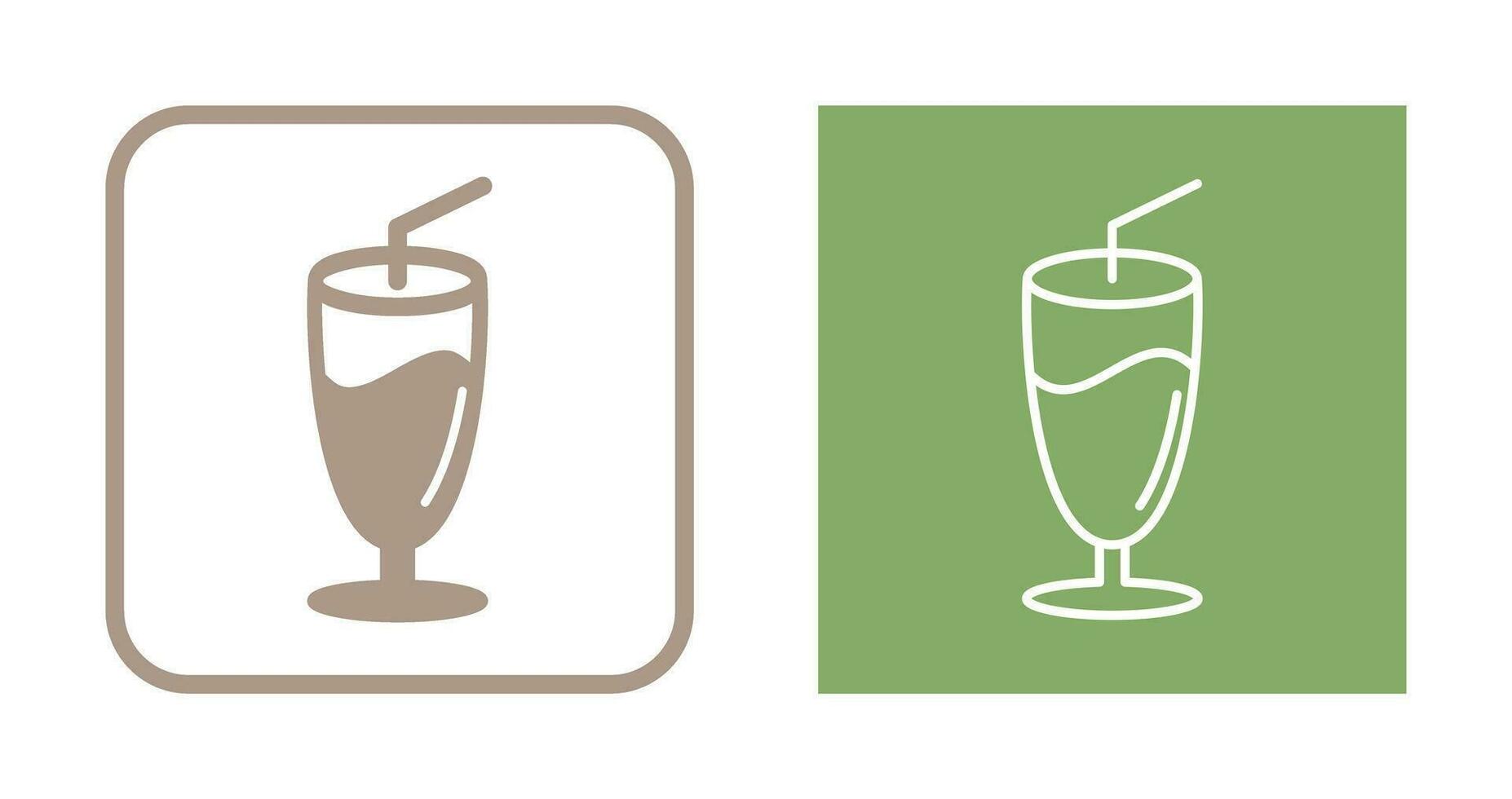 Milkshake Vector Icon