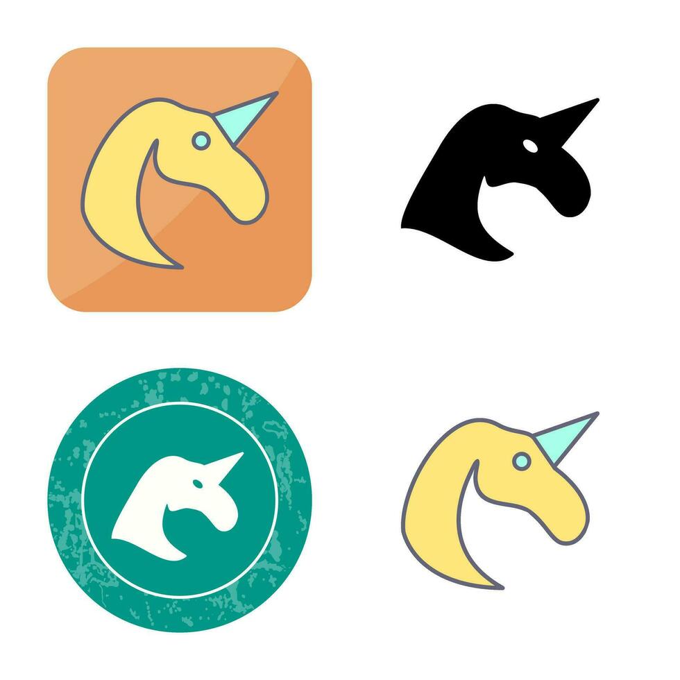 Unicorn Vector Icon