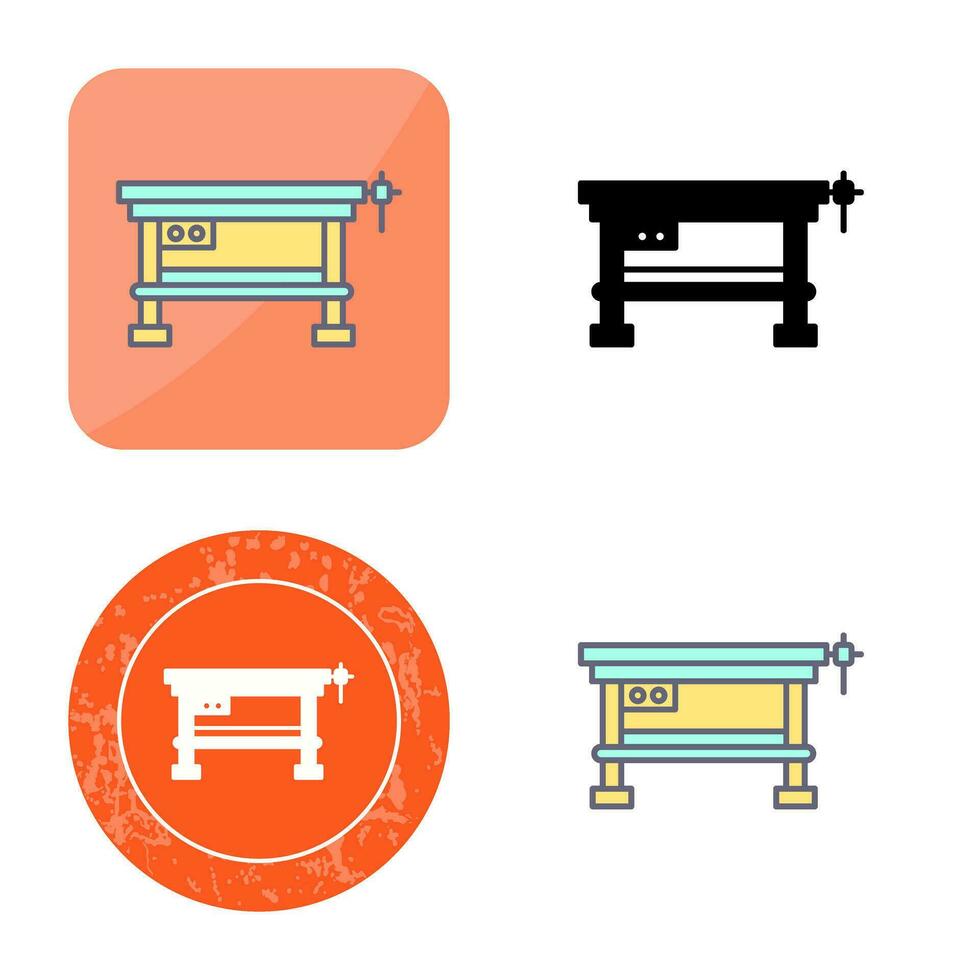 Work Bench Vector Icon