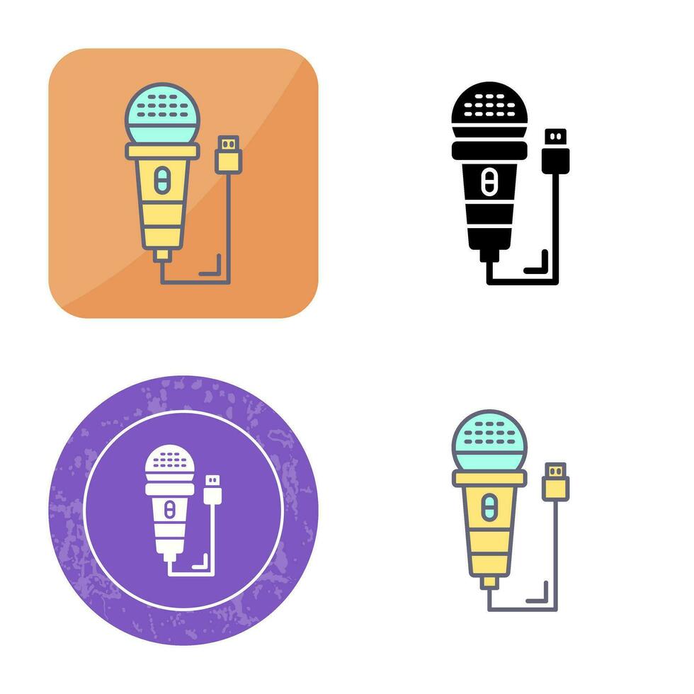 Microphone Vector Icon