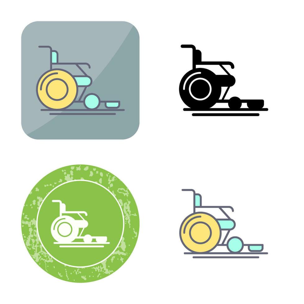 Wheel Chair Vector Icon