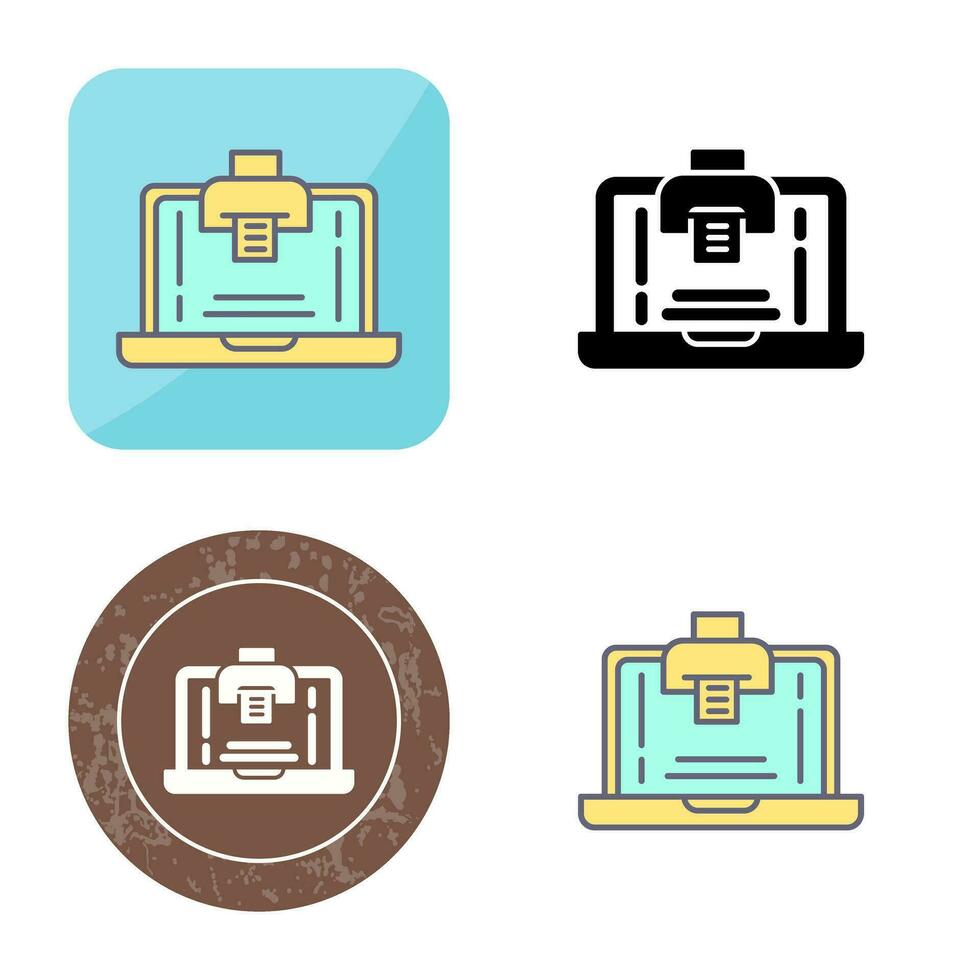 Print Vector Icon