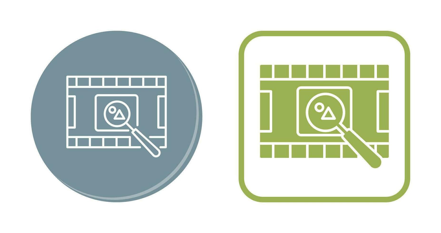 Unique Find Picture Vector Icon