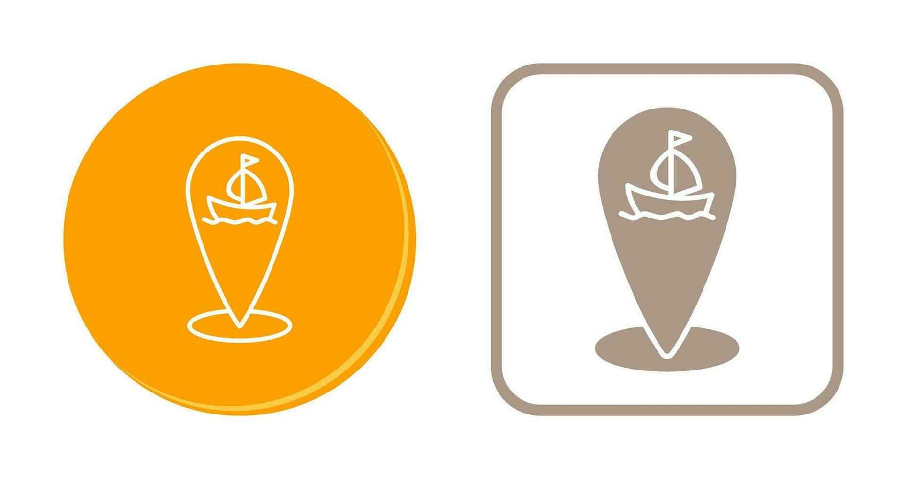 Shipping Location Vector Icon