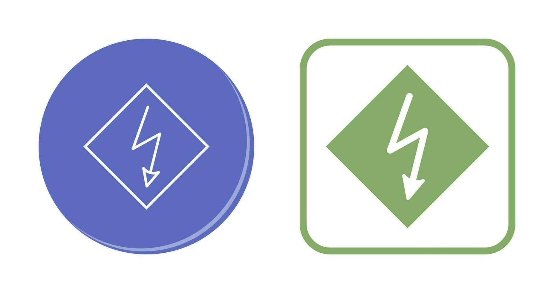 High Voltage Vector Icon