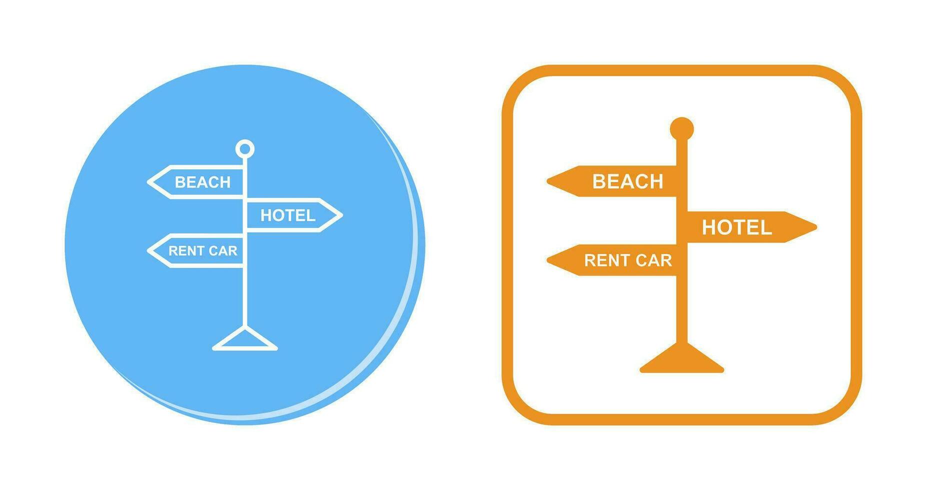 Signboard Vector Icon