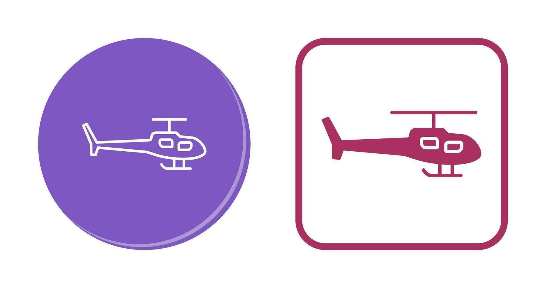 Helicopter Vector Icon
