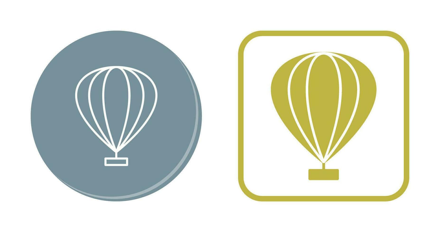 Hot Air Balloon Vector Icon