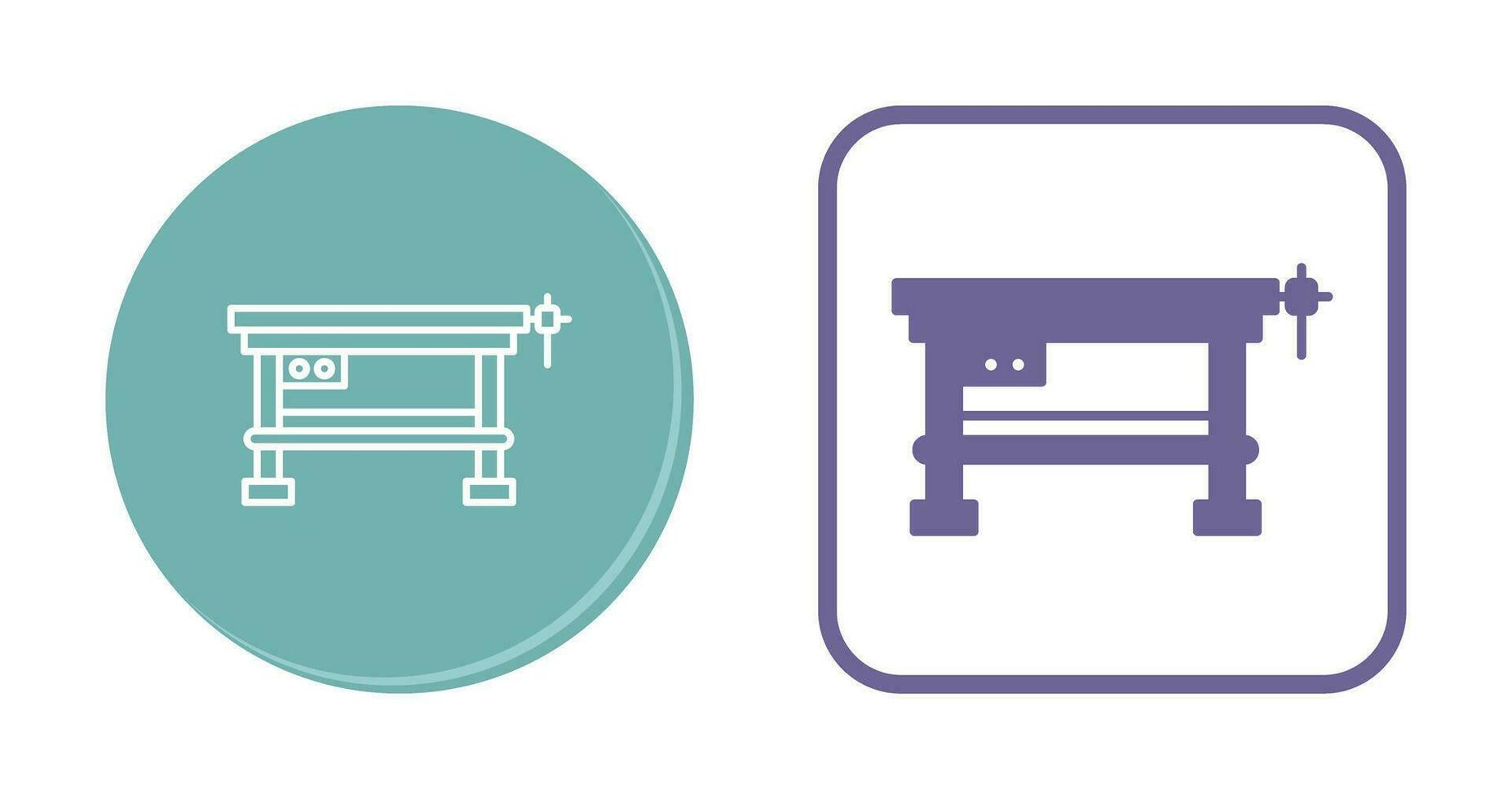 Work Bench Vector Icon