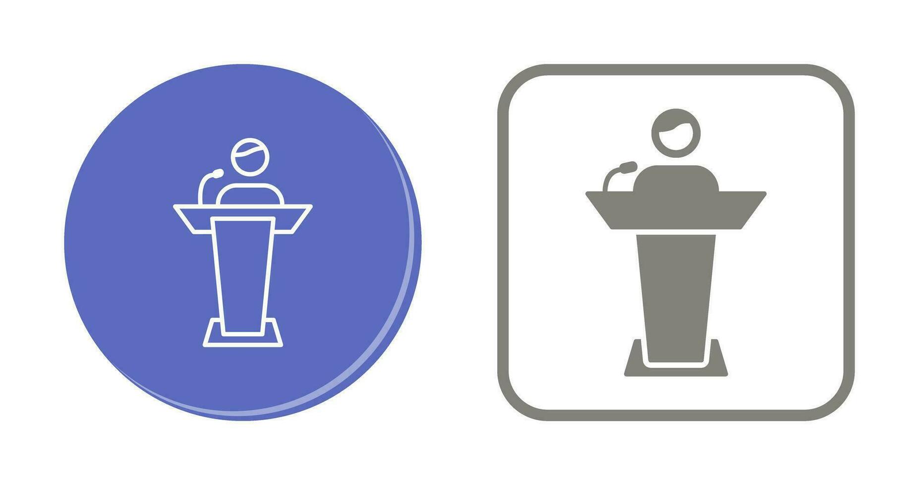 Elected Candidate Vector Icon