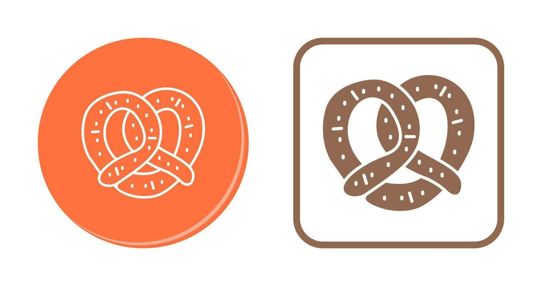Pretzel Vector Icon
