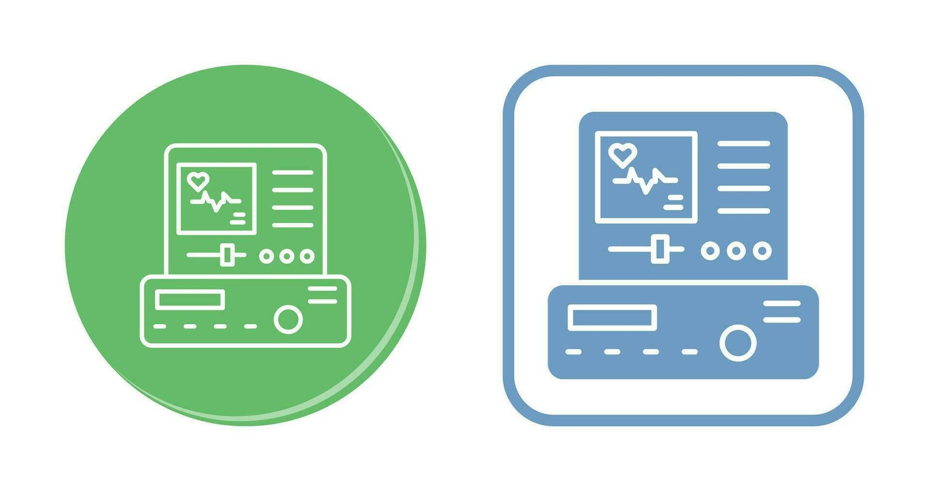 Electrocardiogram Vector Icon