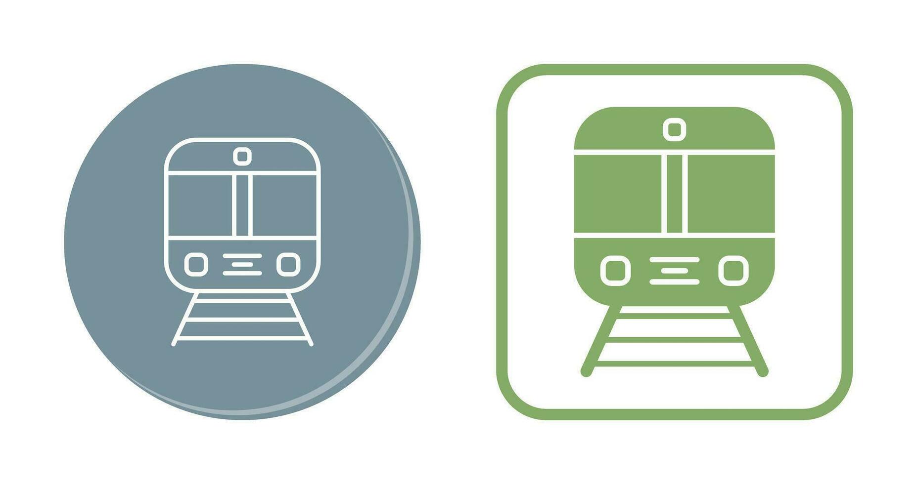 icono de vector de tren