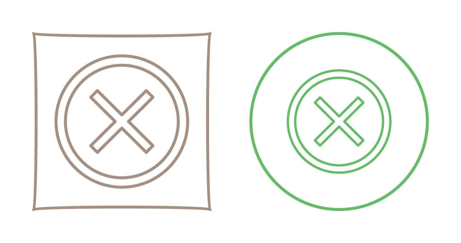 Do Not Cross Vector Icon