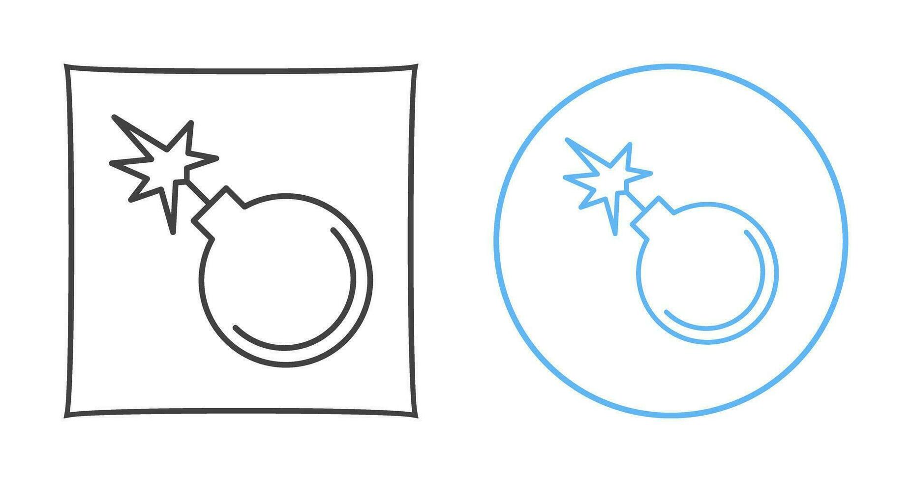Danger of Explosion Vector Icon