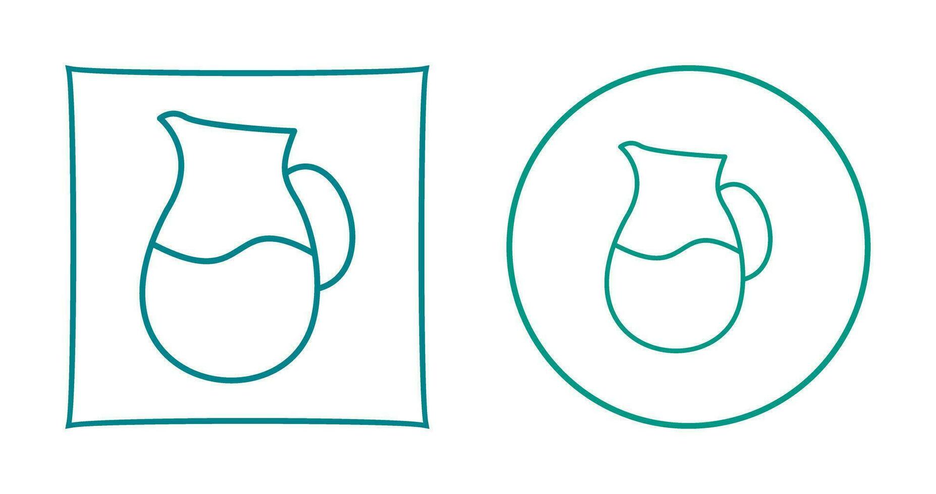 Milk Jug Vector Icon