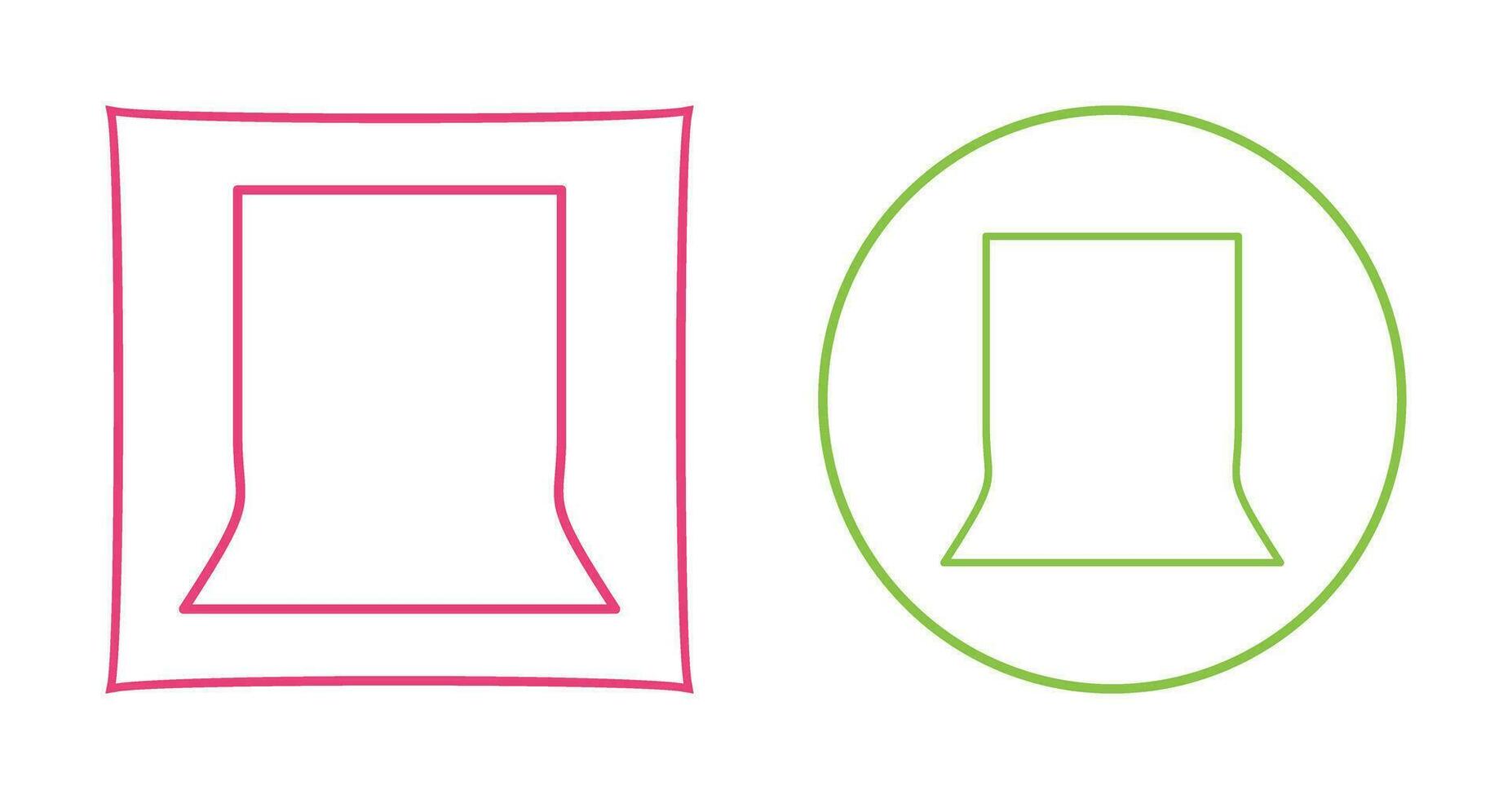 Unique Back Stand Vector Icon