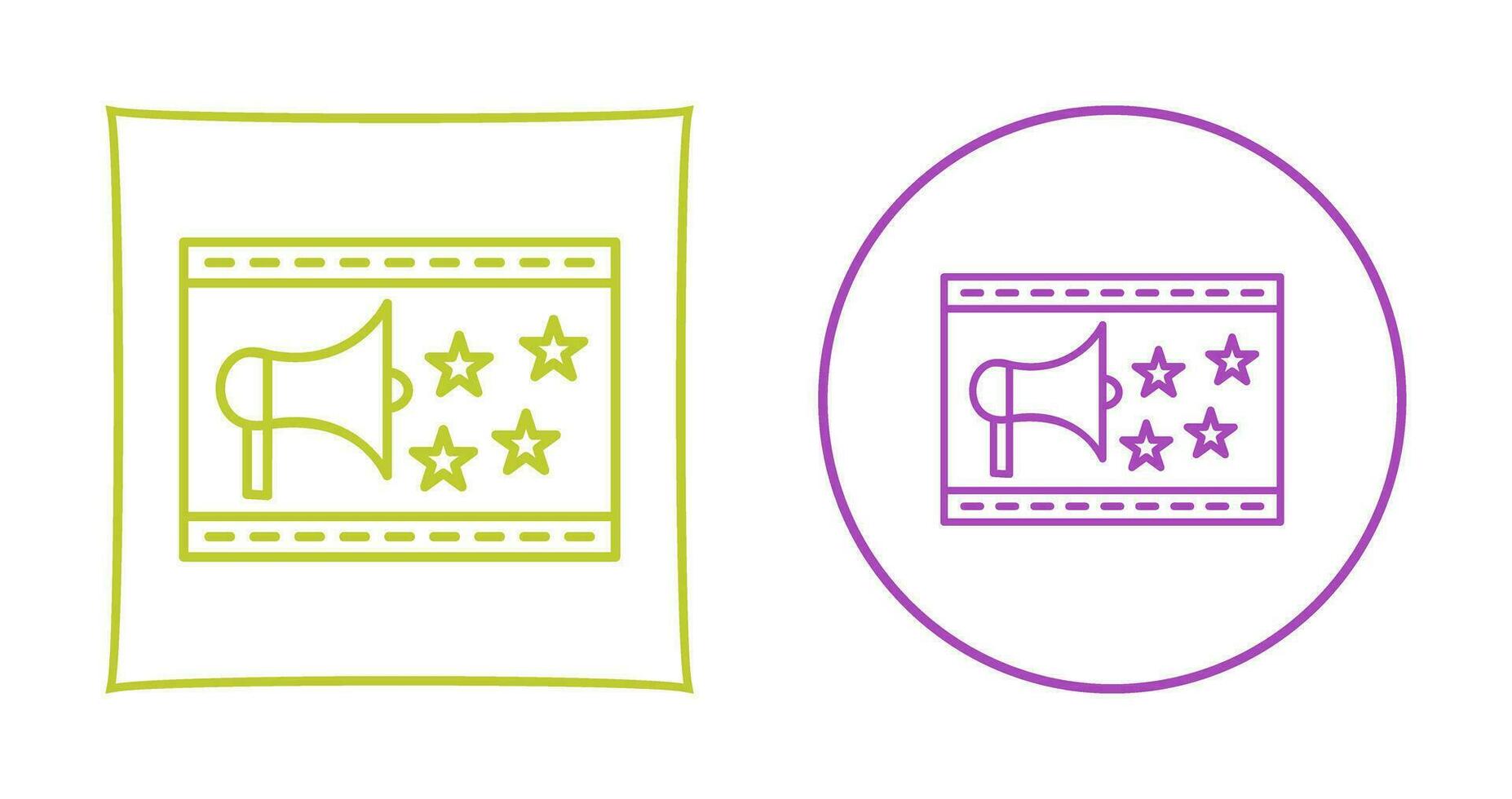 Unique Website Promotion Vector Icon