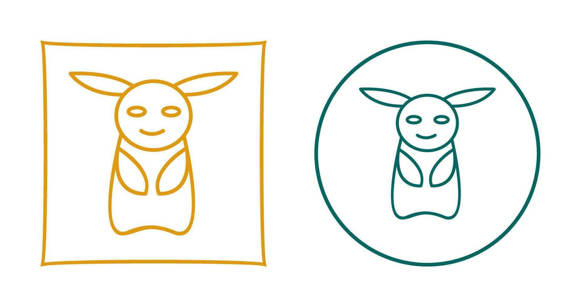 Unique Game Character Vector Icon