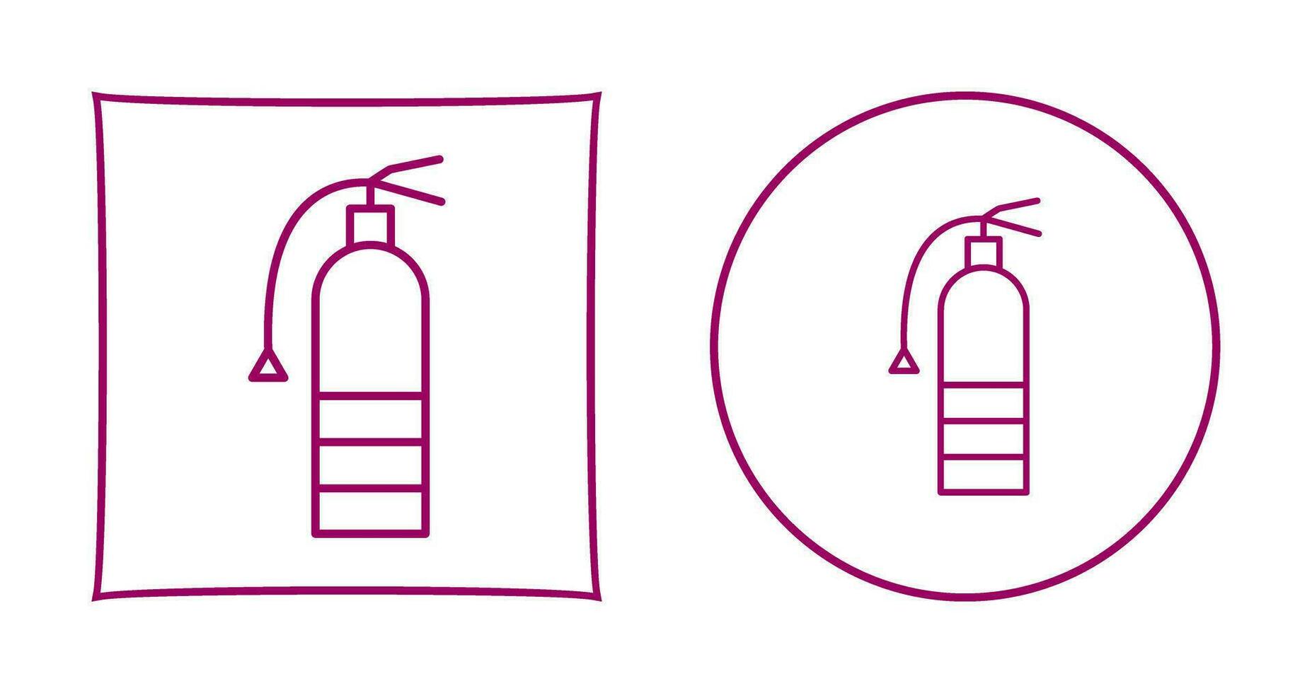 Unique Extinguisher Vector Icon