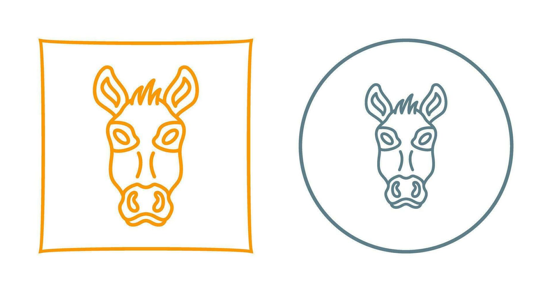 Donkey Vector Icon