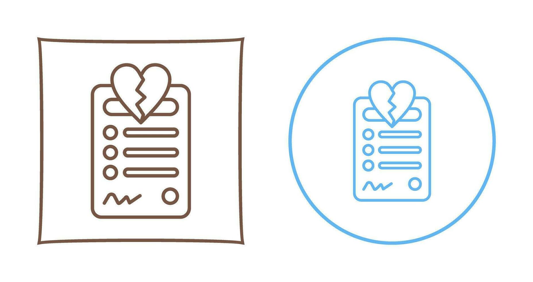 Divorce Vector Icon