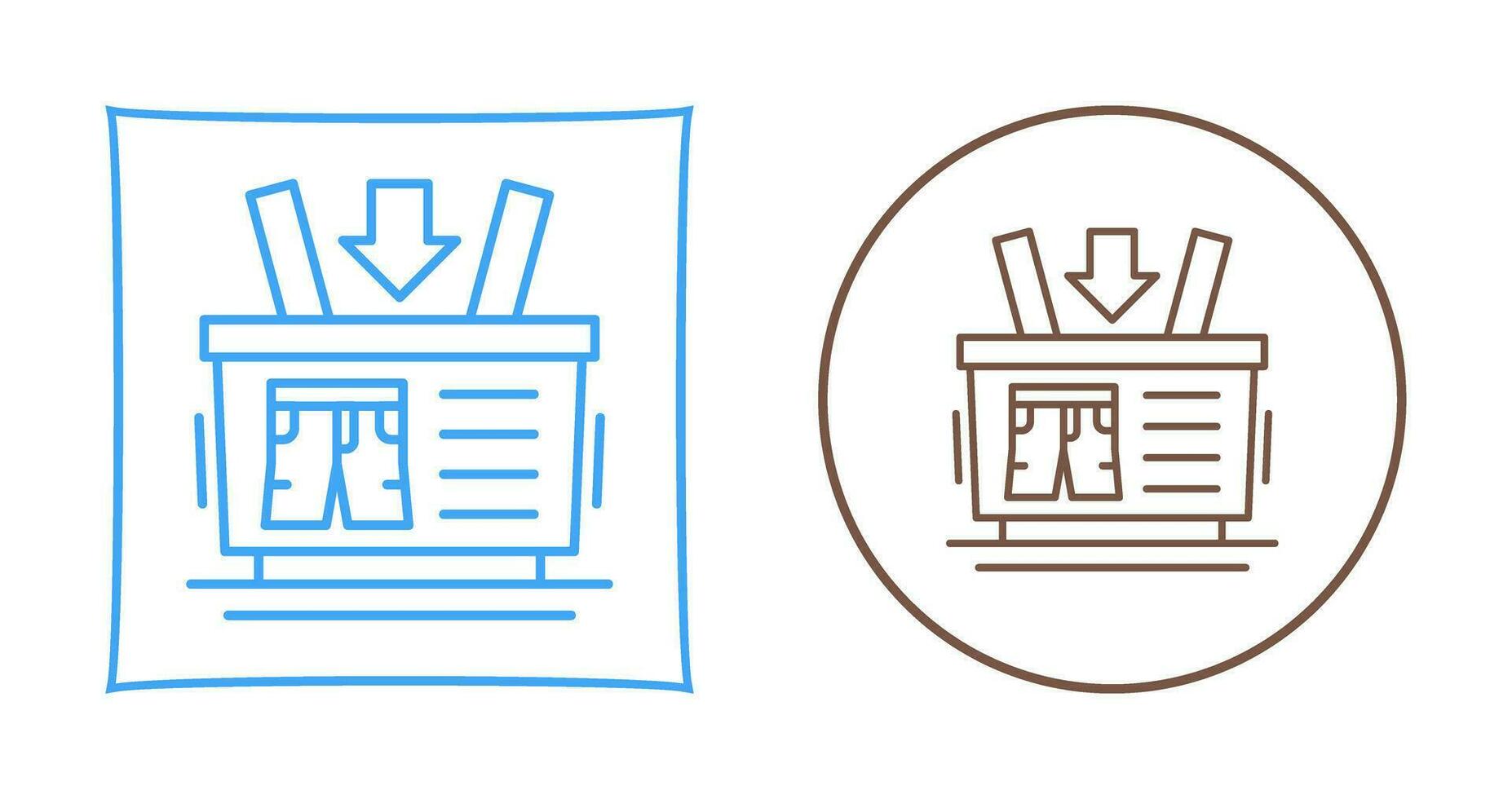 Shopping Basket Vector Icon