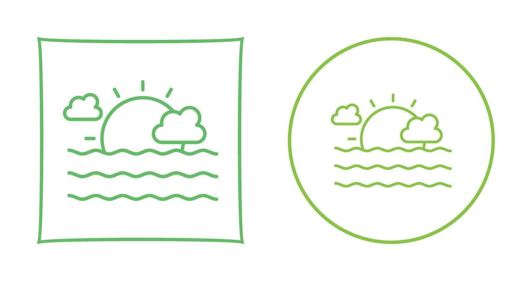 Sea Vector Icon