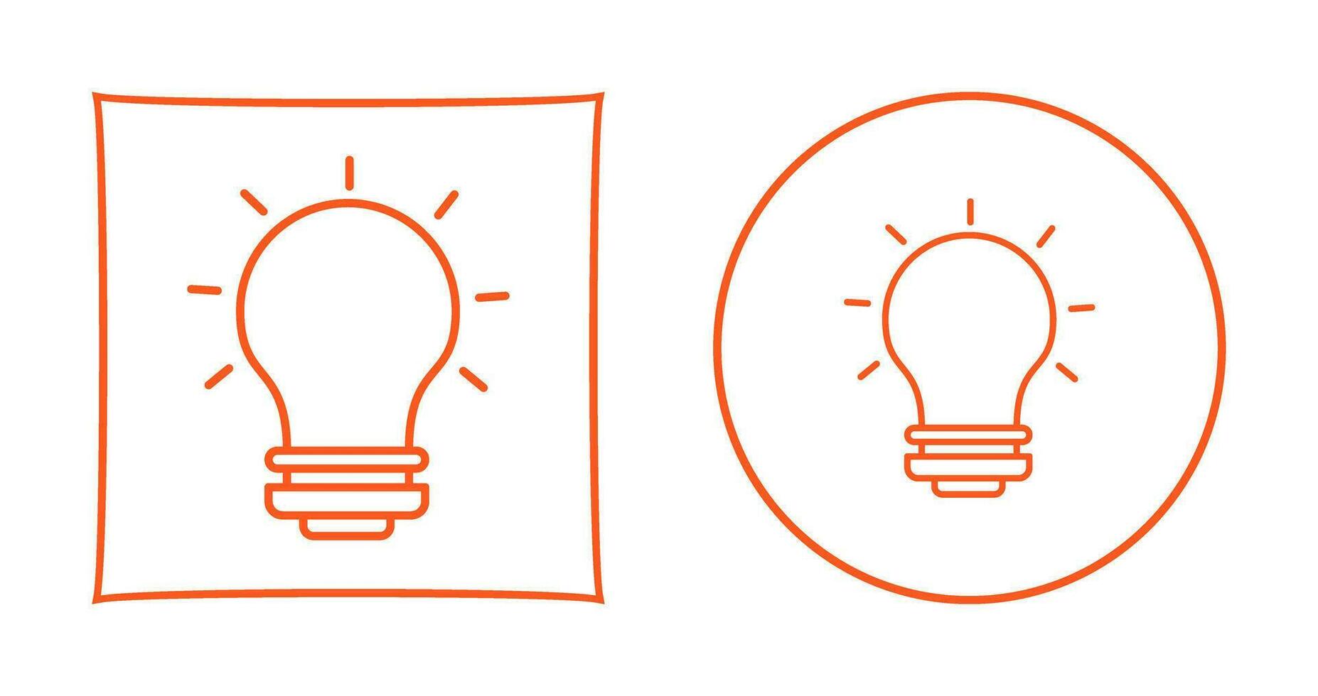 Light Bulb Vector Icon