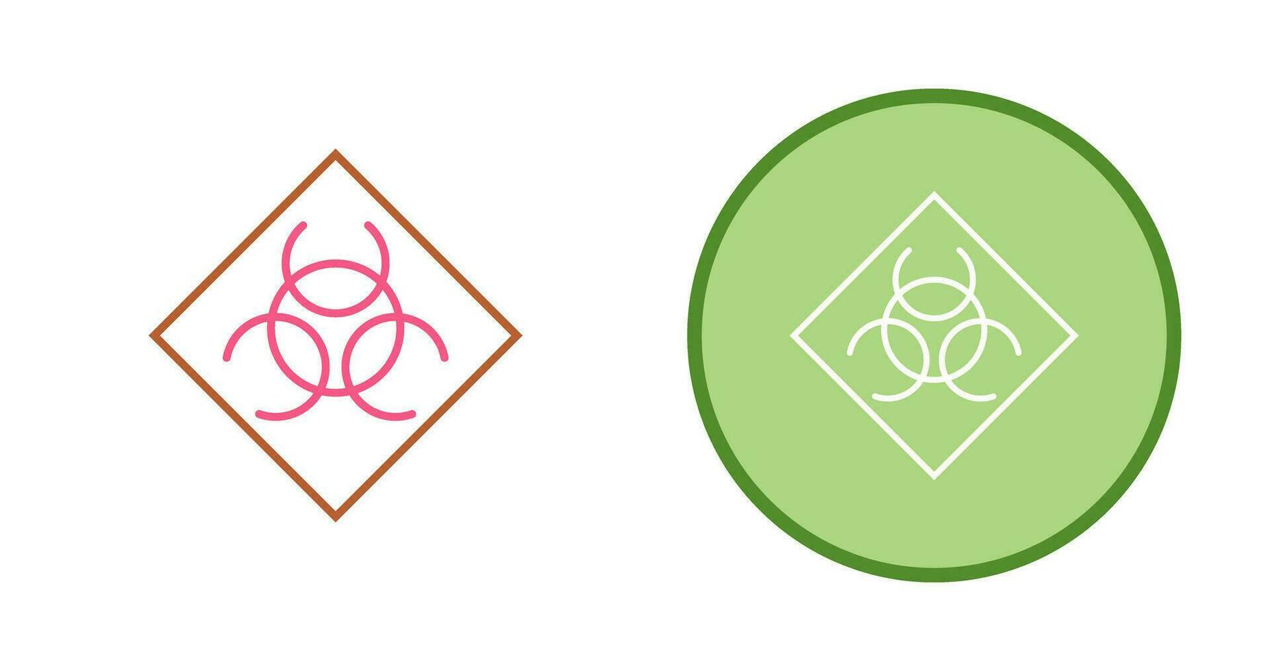 Biological Hazard Vector Icon
