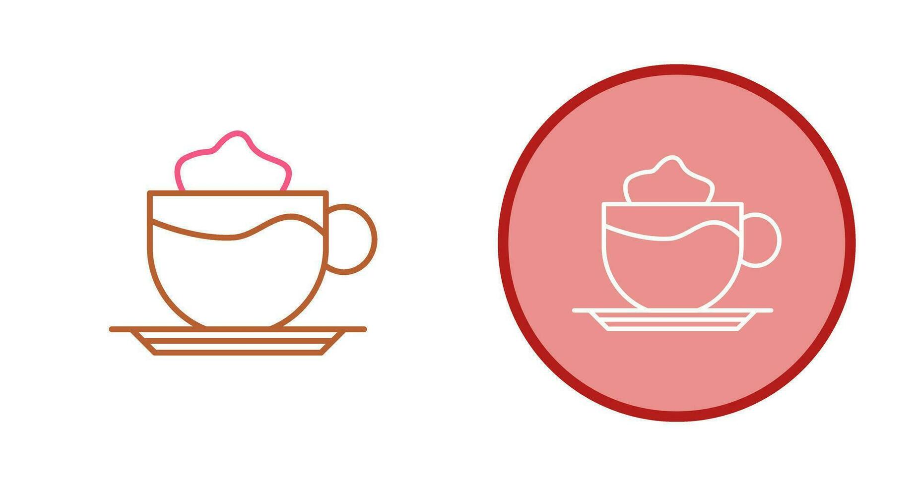 Latte Vector Icon