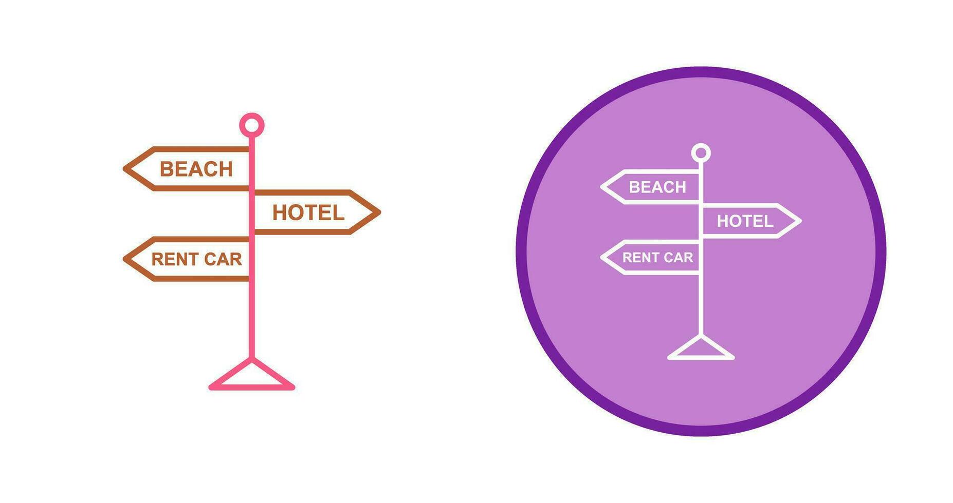 Signboard Vector Icon
