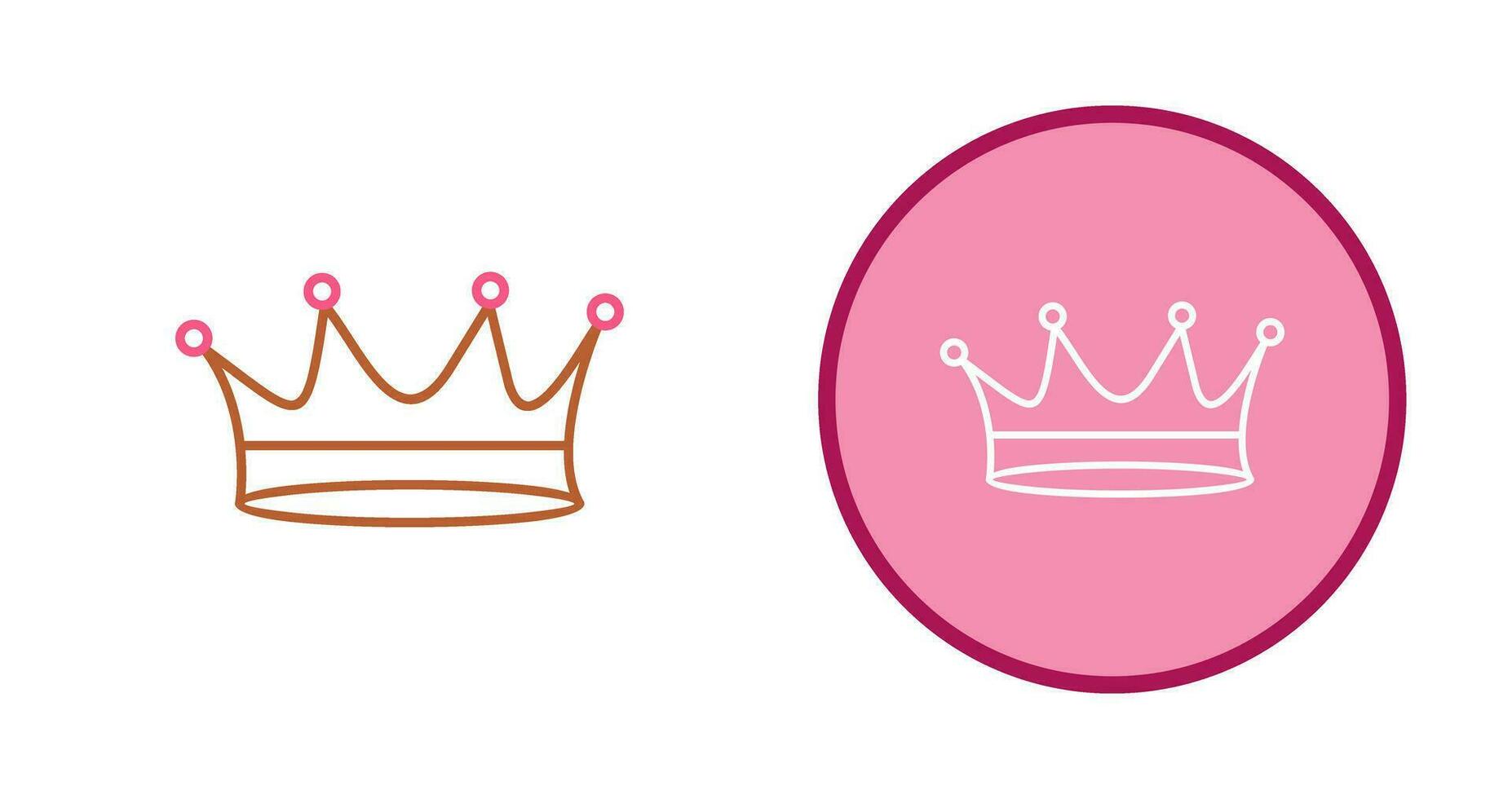 King Crown Vector Icon