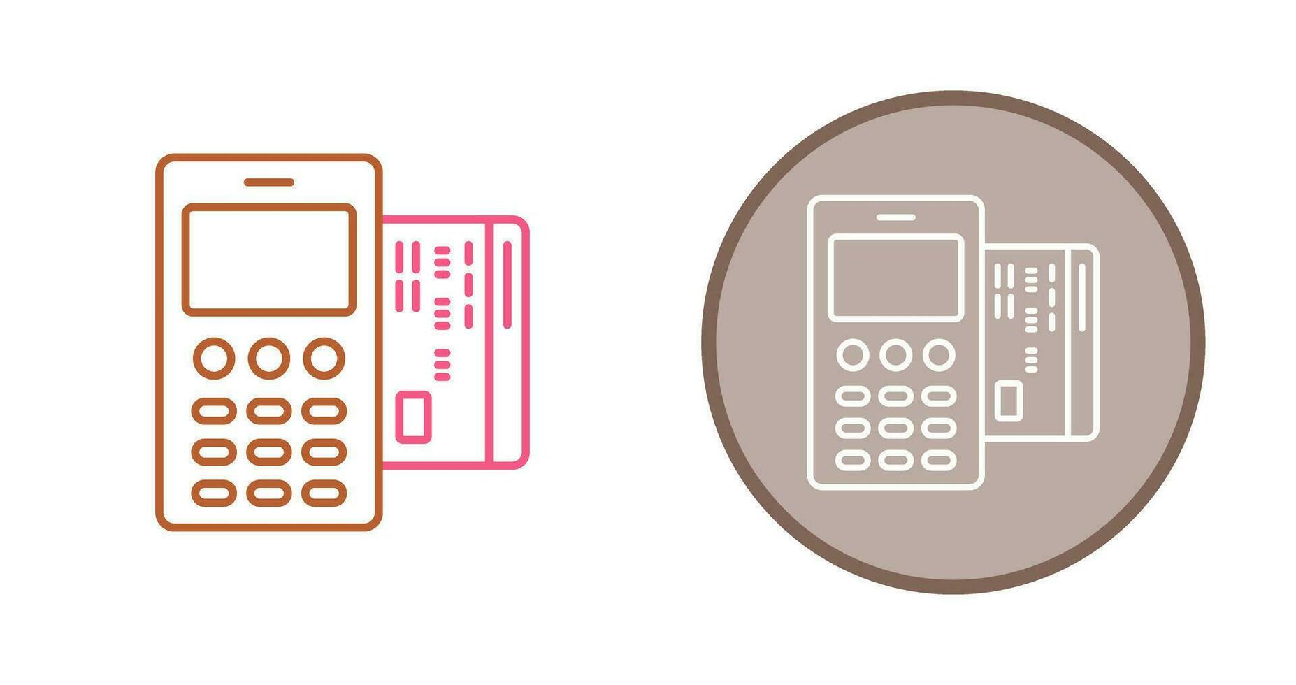 Card Machine Vector Icon