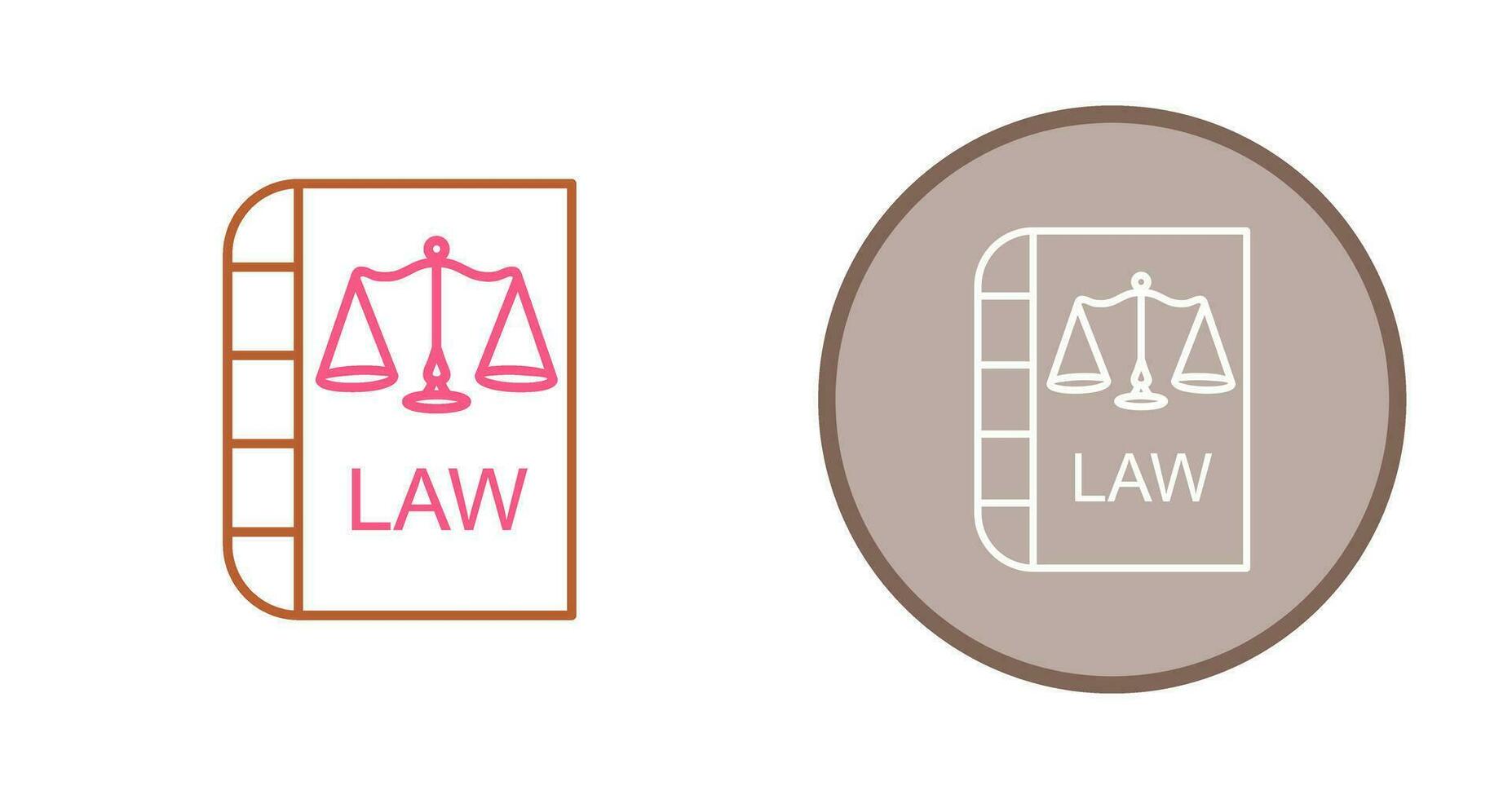 Law and Order Vector Icon