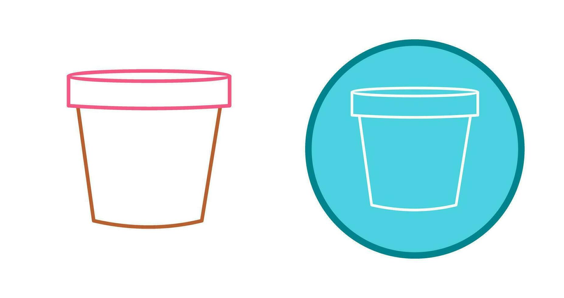 Plant Pot Vector Icon