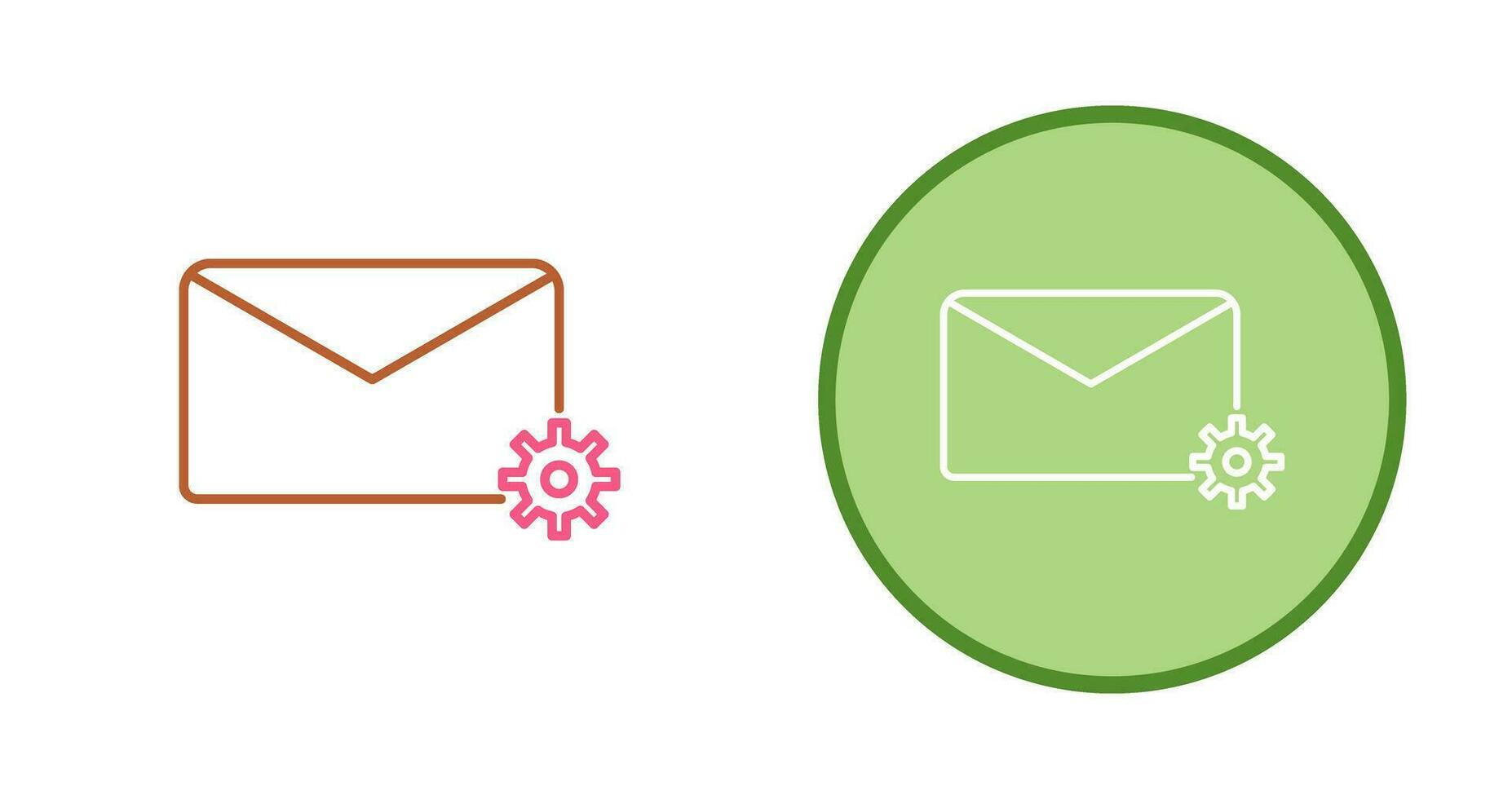 Message Settings Vector Icon