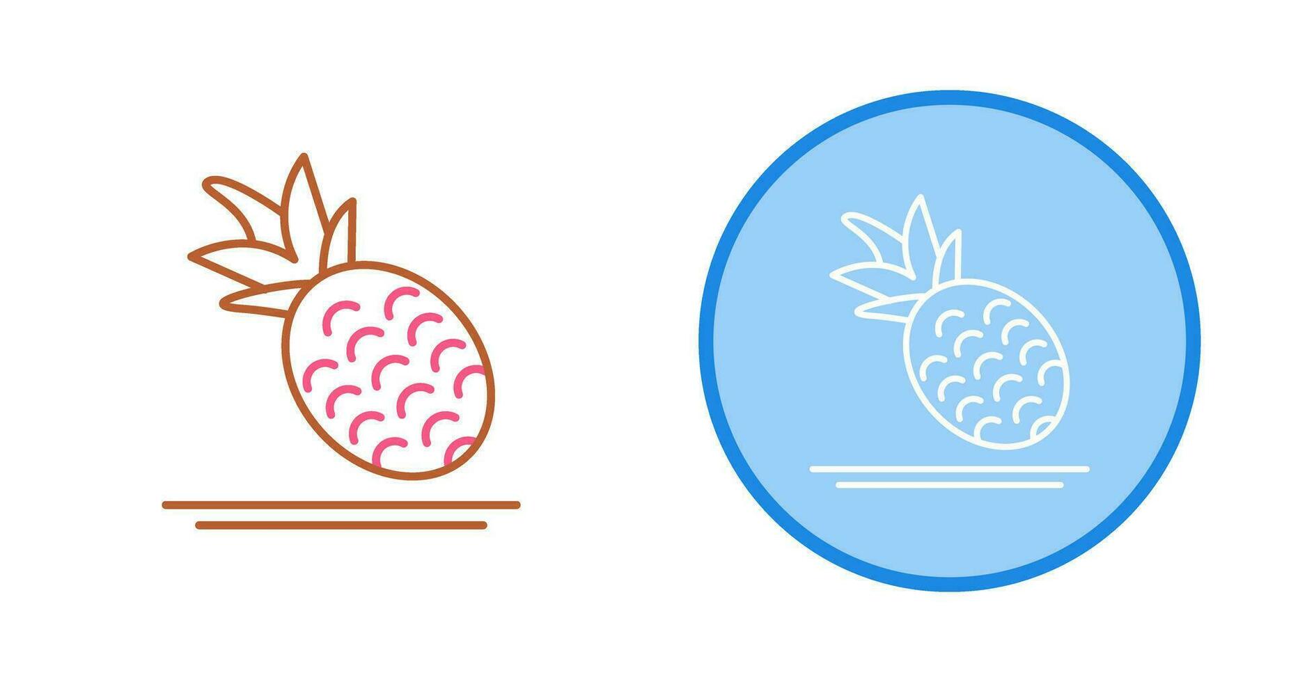 Pineapple Vector Icon